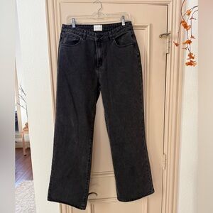 ABrand 95 Mid Baggy Jeans in washed black 29 Like New